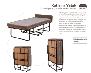 Katlanır Yatak Set